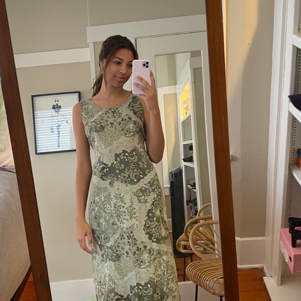 VINTAGE MIDI DRESS - Picture 5 of 7